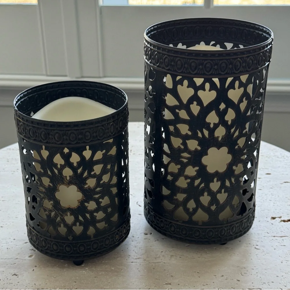 Willow House Metal Candle Holders - Picture 7 of 7